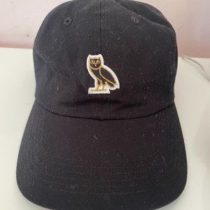 October's Very Own Drake Owl Hat Black and Gold